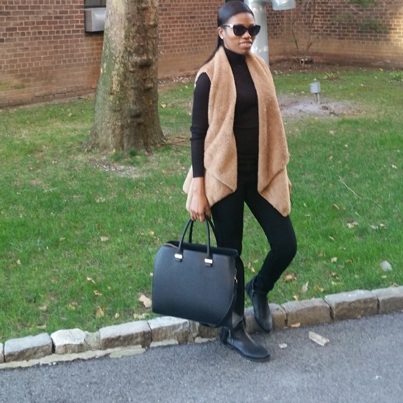 Jackets & Blazers - Faux fur vest